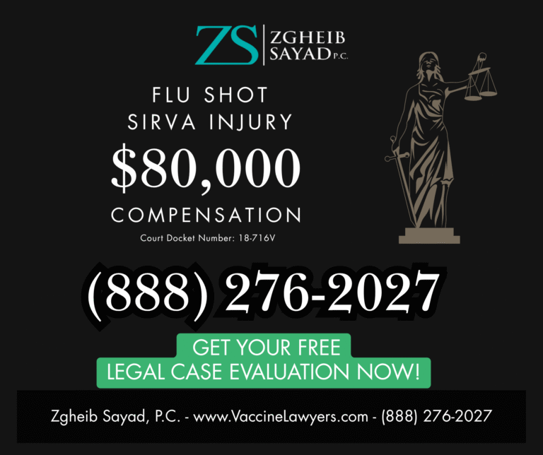 1- Flu Shot SIRVA Injury Vaccine Compensation Lawyers