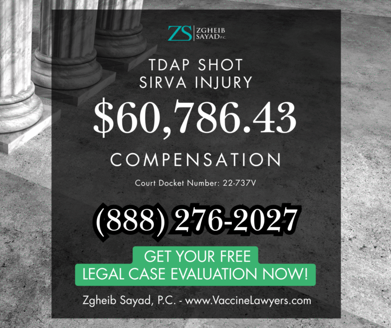 Flu Shot SIRVA Injury Vaccine Compensation Lawyers