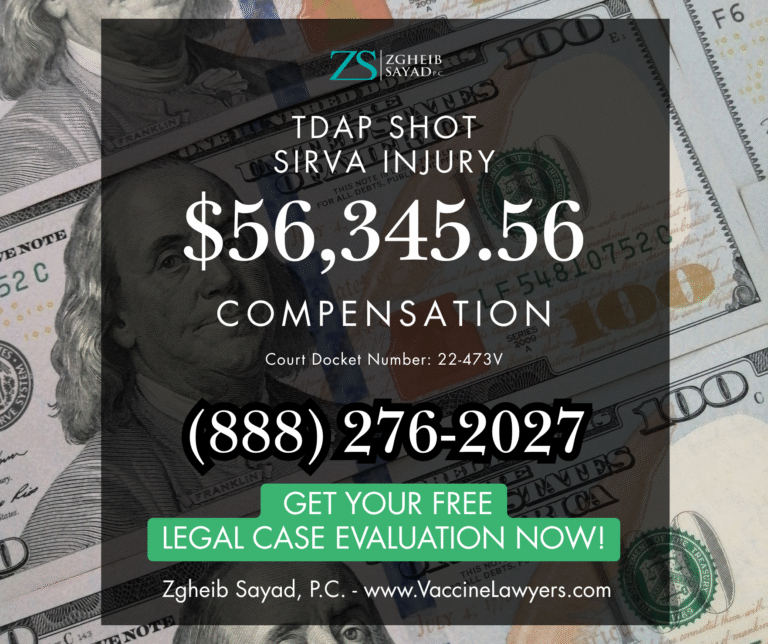 Flu Shot SIRVA Injury Vaccine Compensation Lawyers