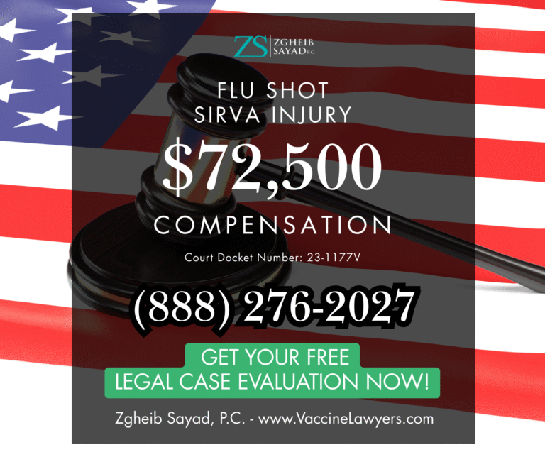 Flu Shot SIRVA Injury Vaccine Compensation Lawyers