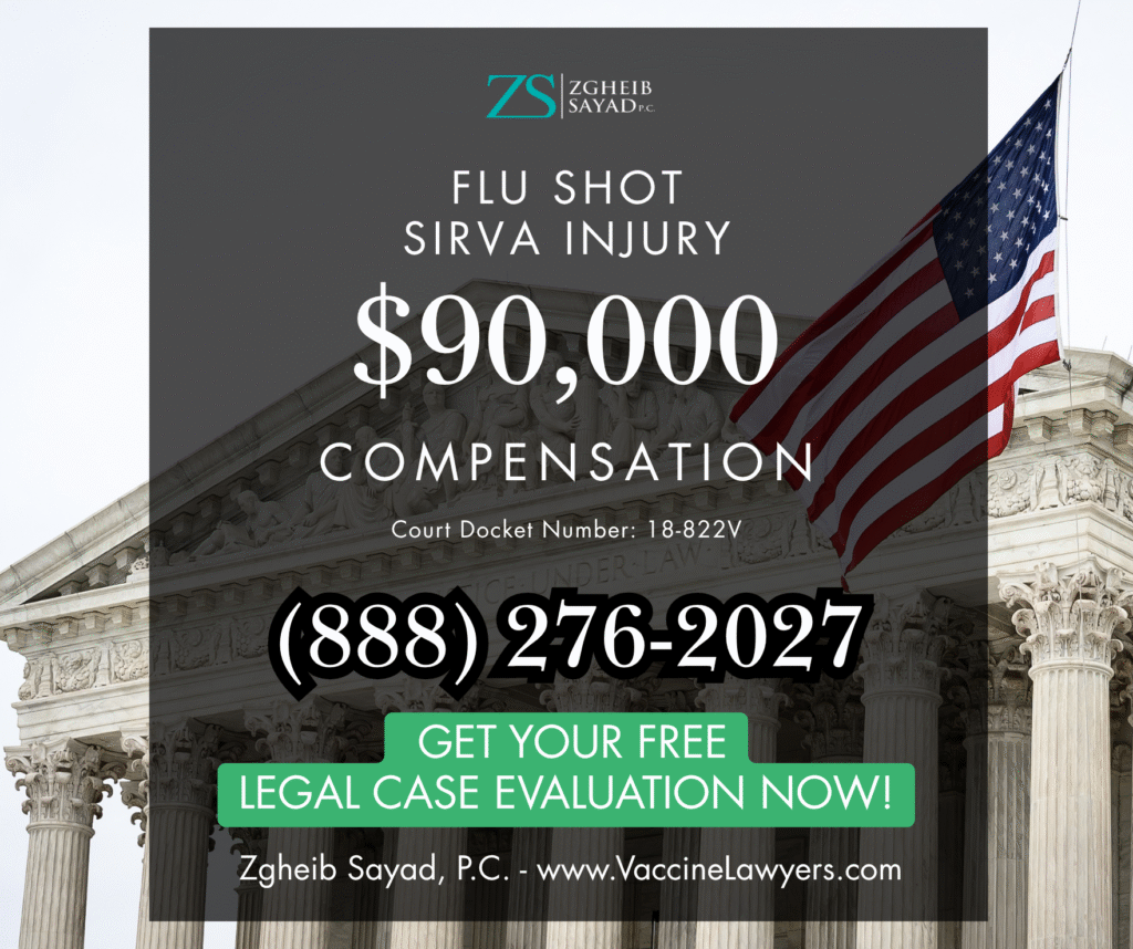 Flu Shot SIRVA Lawyers Flu shot injury consultation