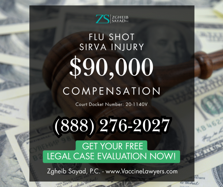 Flu Shot SIRVA Injury Vaccine Compensation Lawyers
