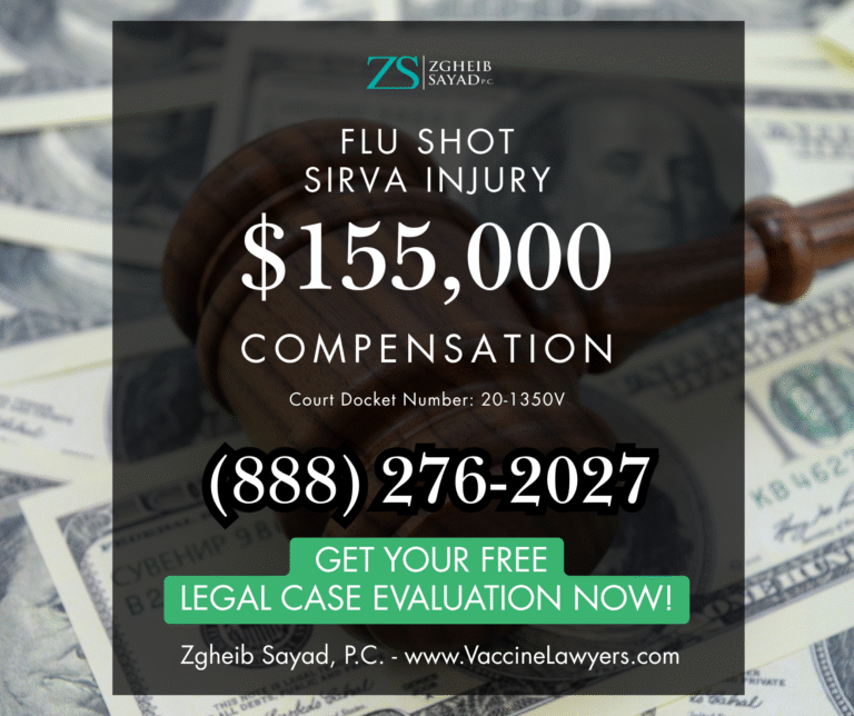 Flu Shot SIRVA Injury Vaccine Compensation Lawyers